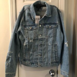 Distressed Denim Jacket
